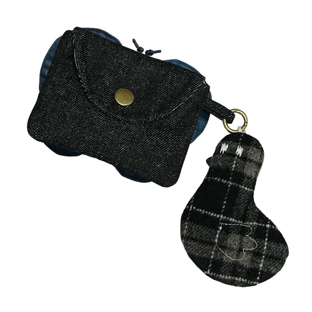 나비 랩 수집 데님 카드지갑 NBL004