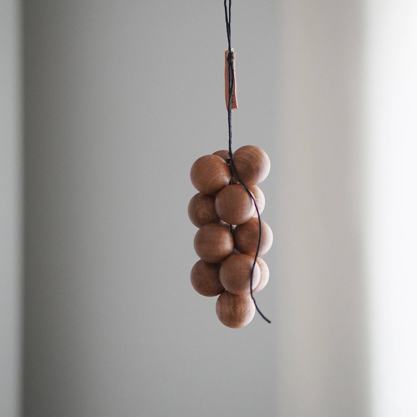 wooden grapes