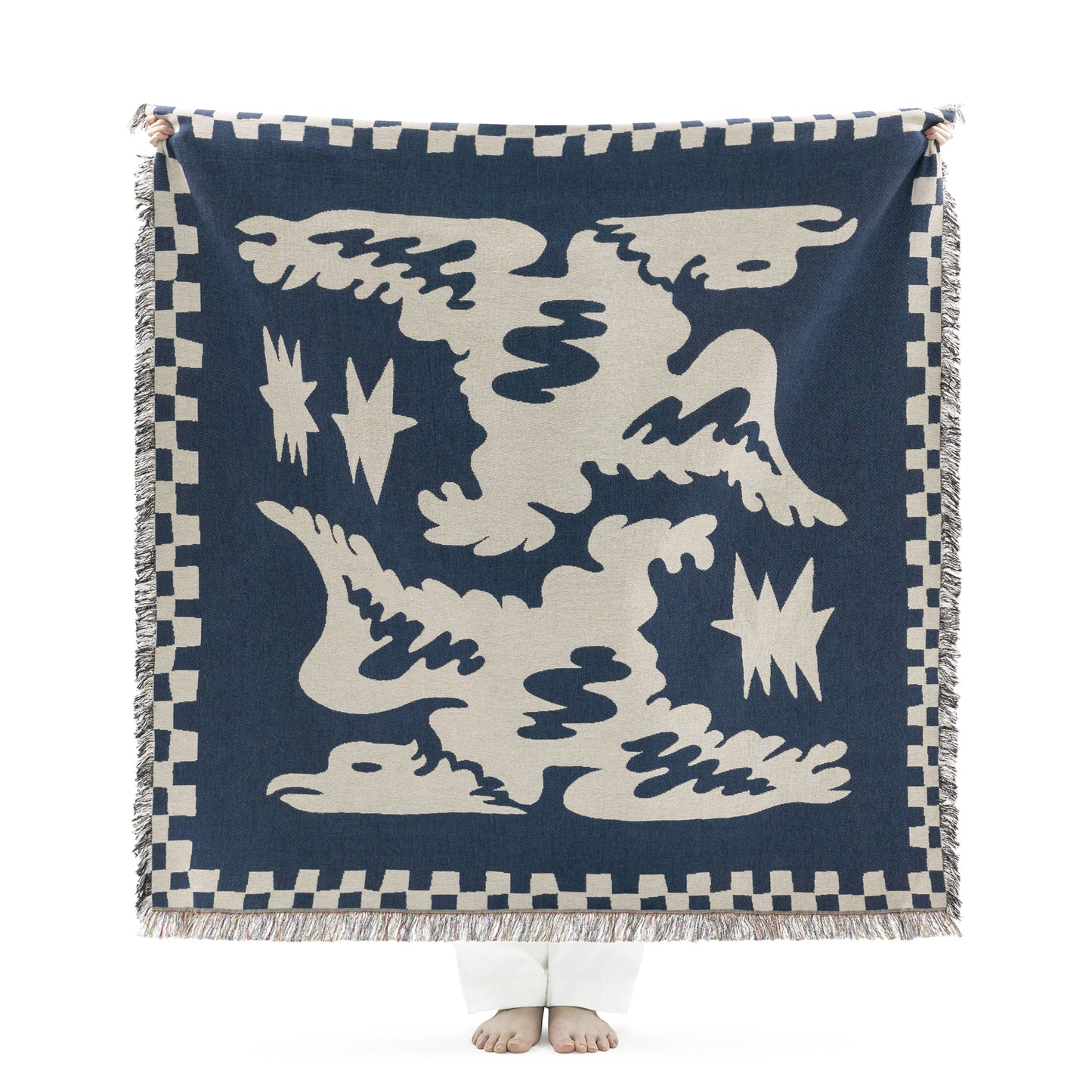 Joels Wing Navy / Oat