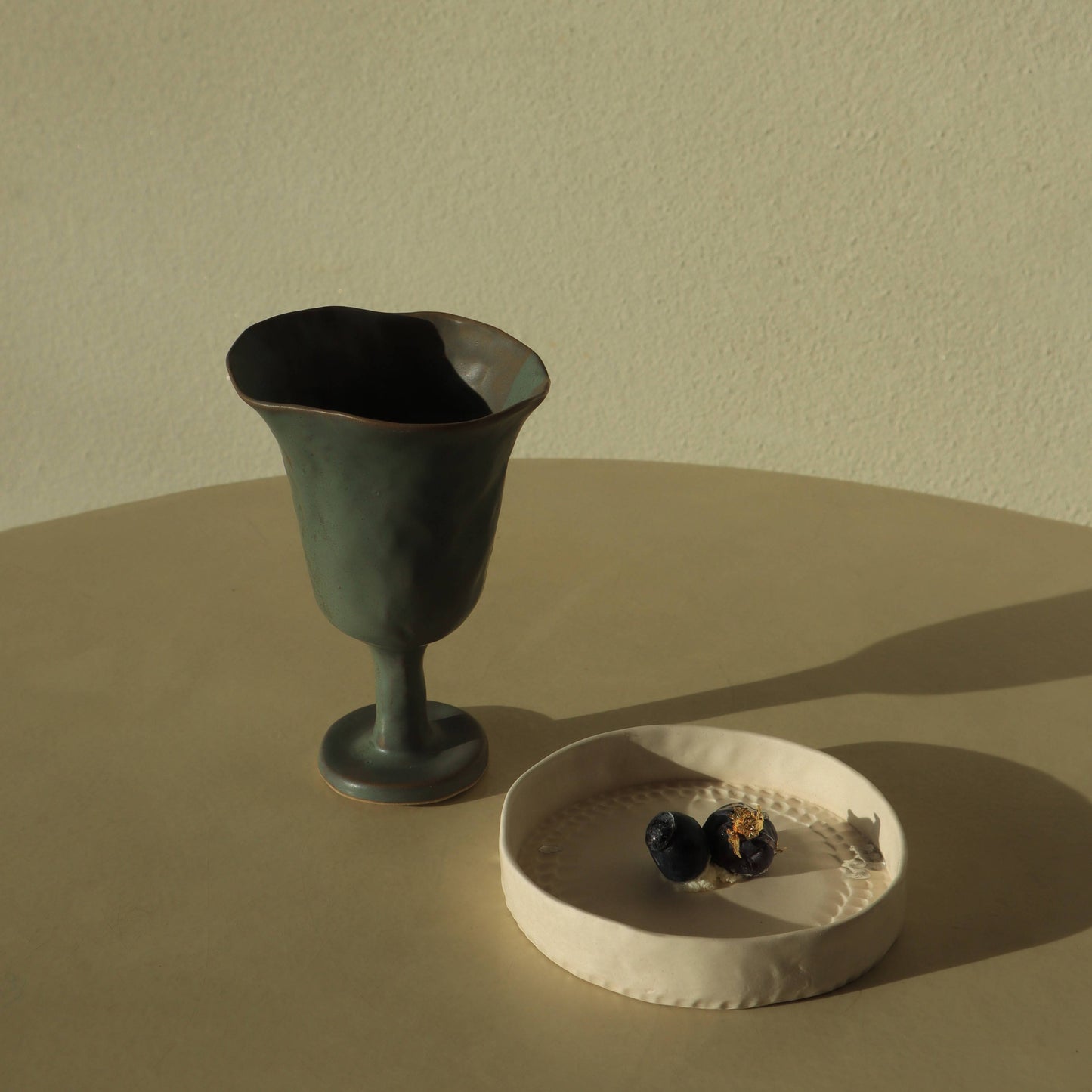 Calla goblet Green - samool 사물 - CAVA LIFE