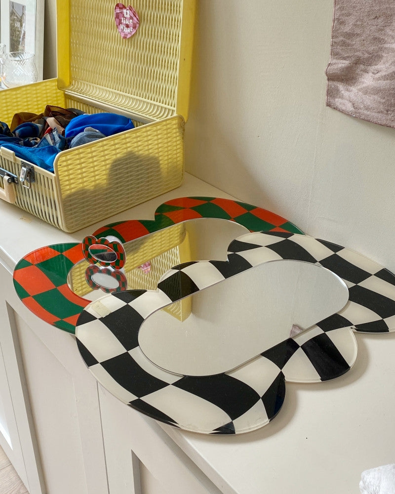 클라우드 미러 (아이보리&블랙) - you like what 유라이크왓 - CAVA LIFE