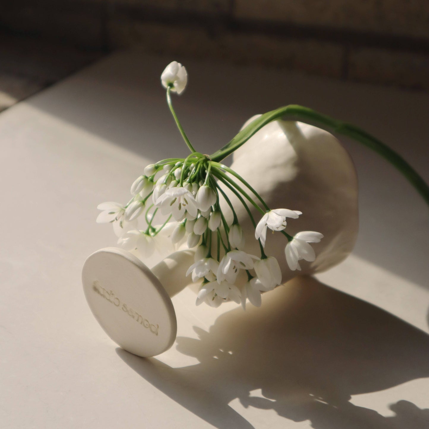 Calla goblet White - samool 사물 - CAVA LIFE