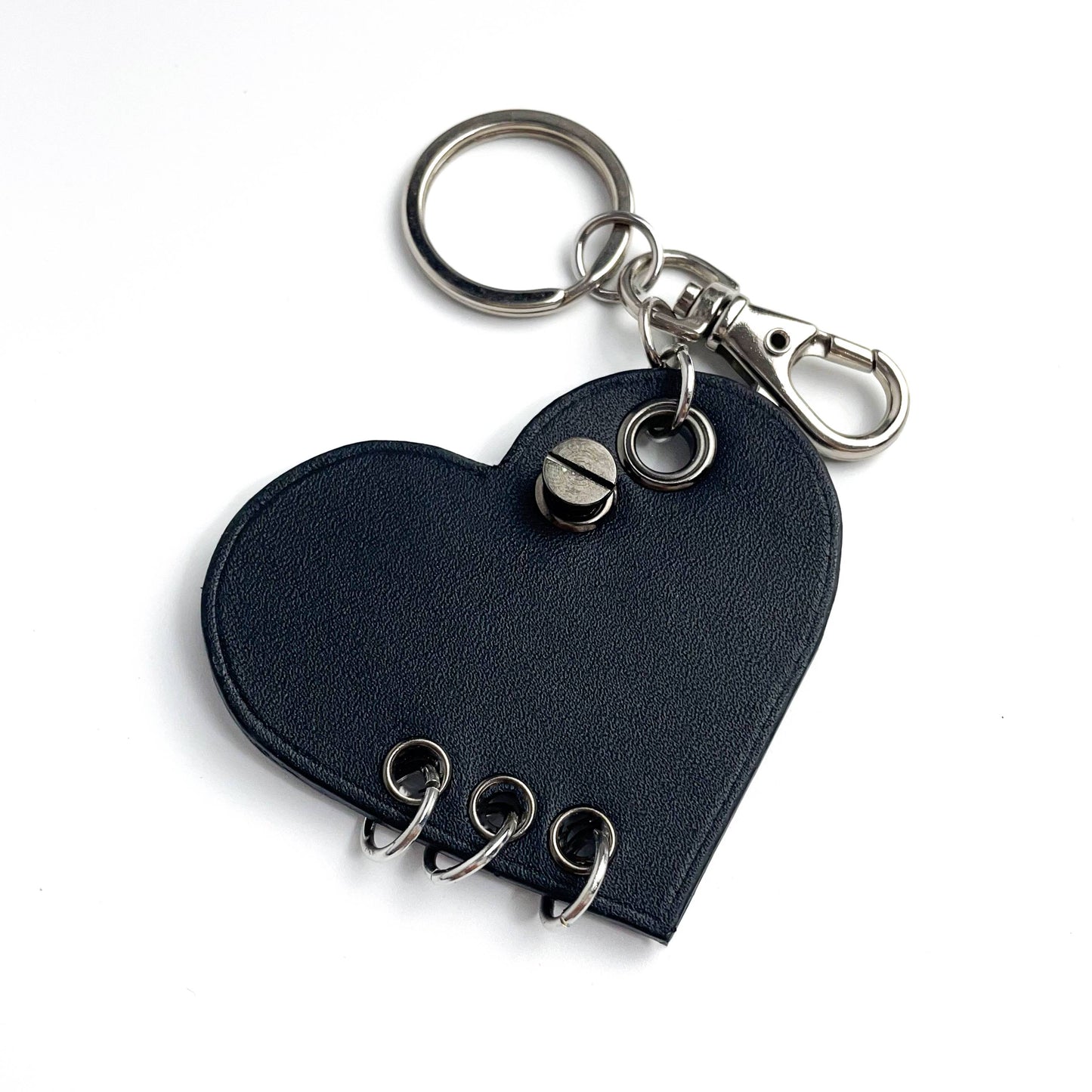Heart Eyelet Keyring