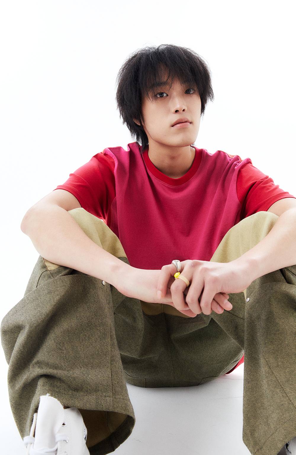 HEM POCKETS JEANS 2 / SAND