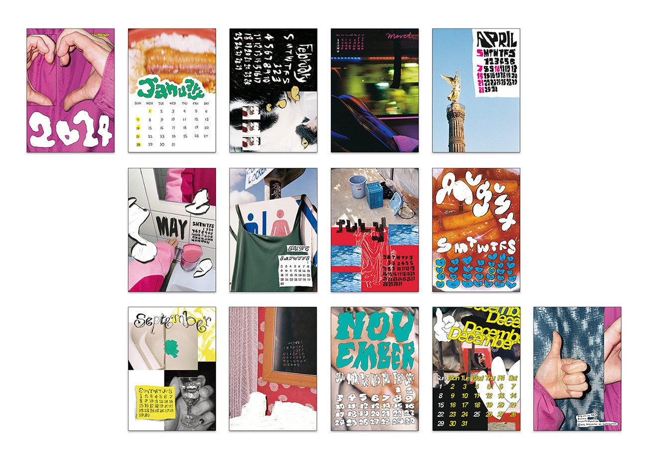 2024 ♡ 달력 - BONG WAN SUN 봉완선 - CAVA LIFE