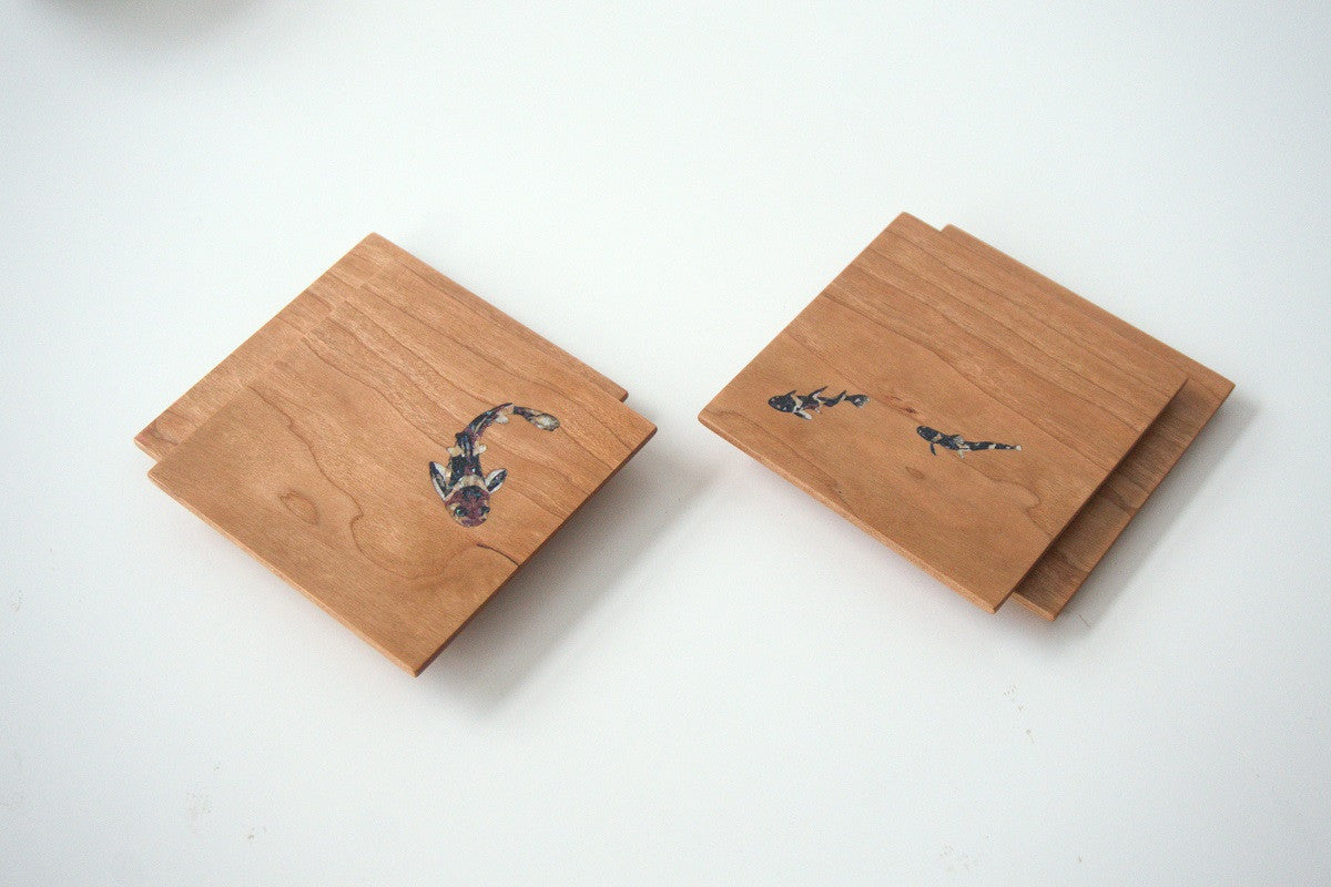 토종 민물고기 컵받침 세트 _ 꼬치동자개 - Kim song yi, Kim kyoung hun / somoksobok - CAVA LIFE