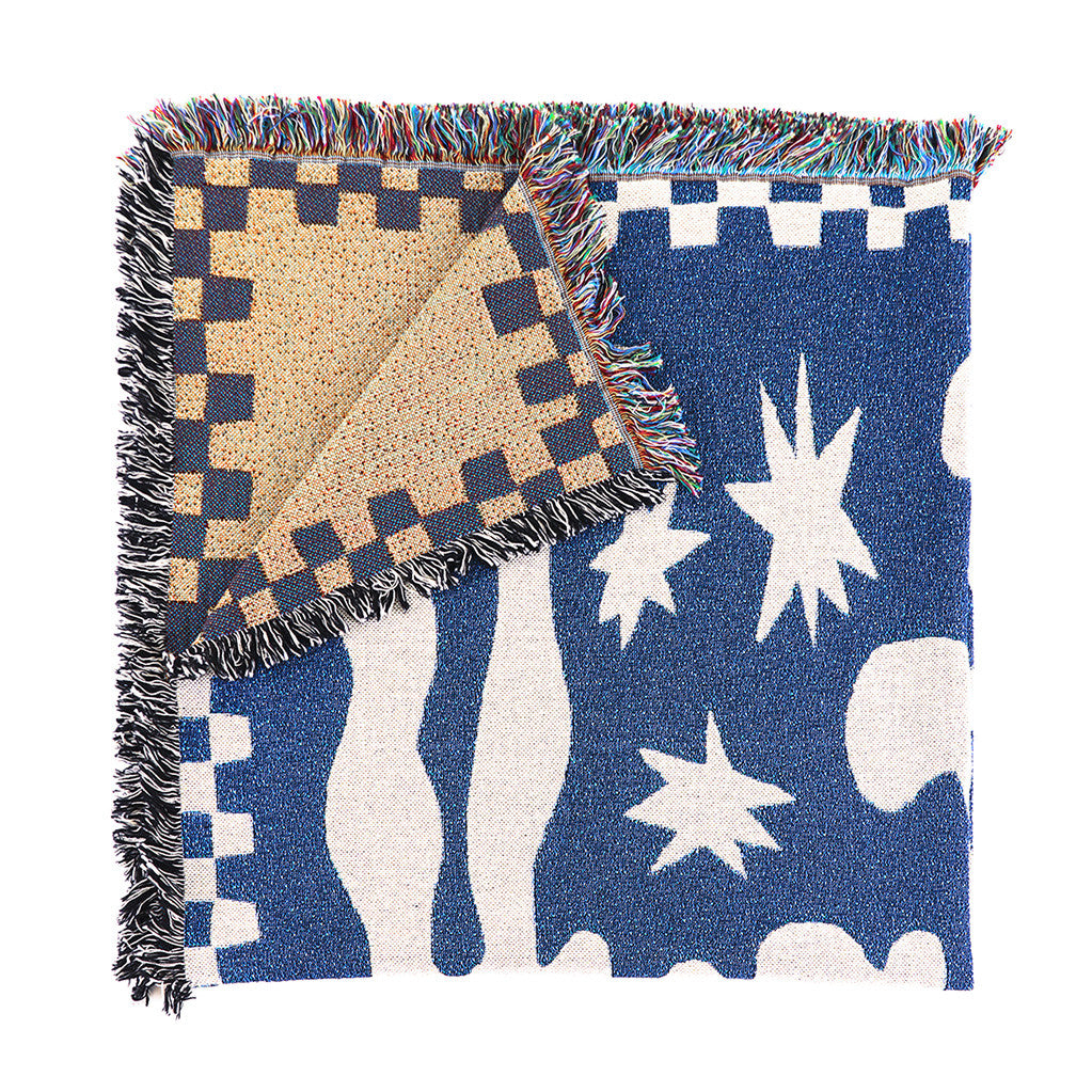 Drew’s Palm Blue/White - Marv Cho - CAVA LIFE