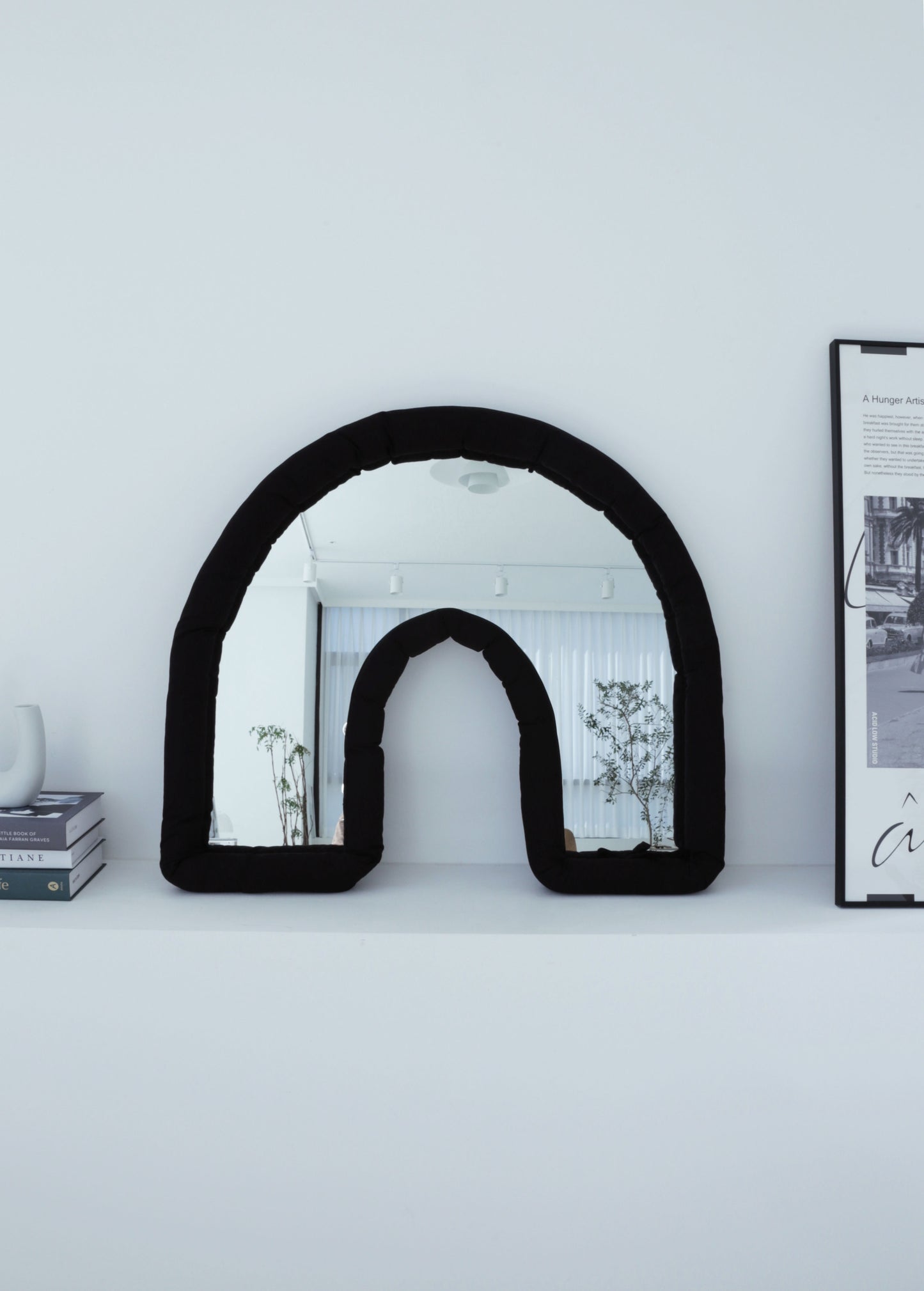 MIHOMIDU 'U'Black cushion mirror - MIHOMIDU 미호미두 - CAVA LIFE