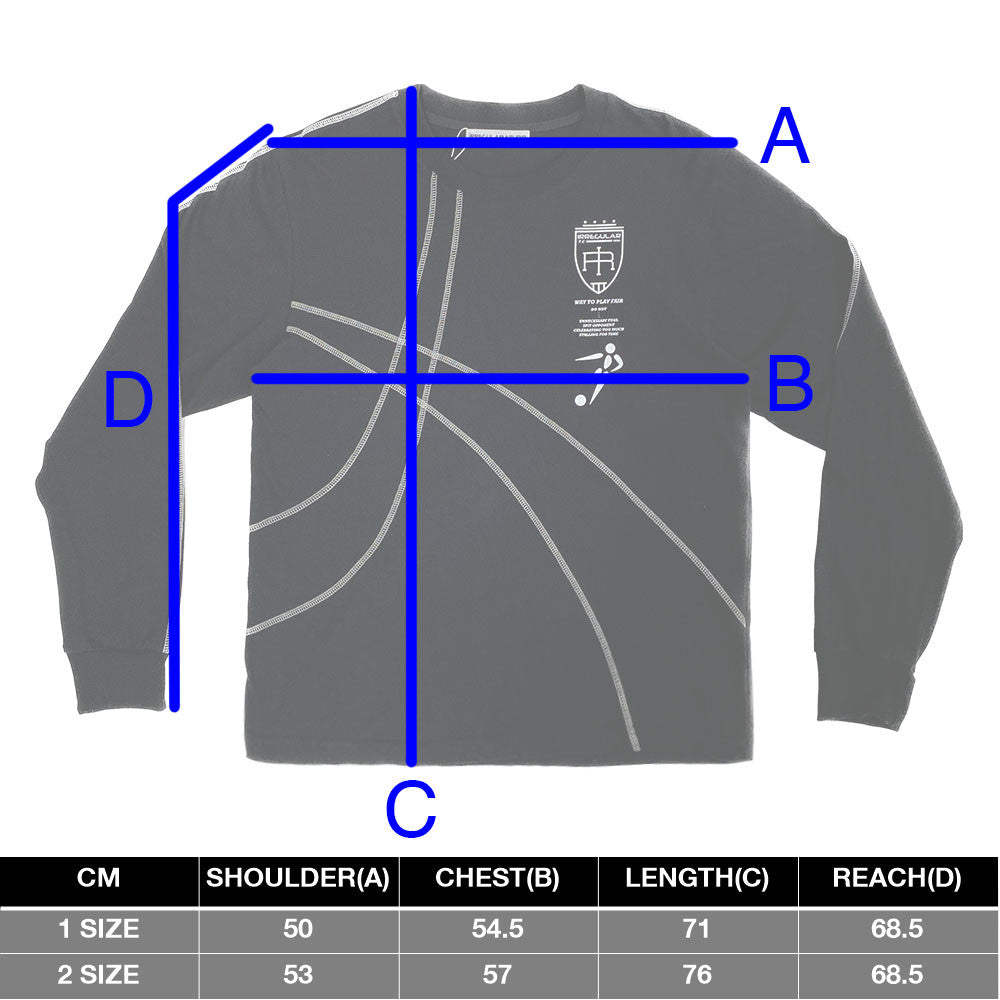 FAIR PLAY FOOTBALL T-SHIRTS (BLACK/GREY) - IRREGULAR STUDIO 이레귤러 - CAVA LIFE