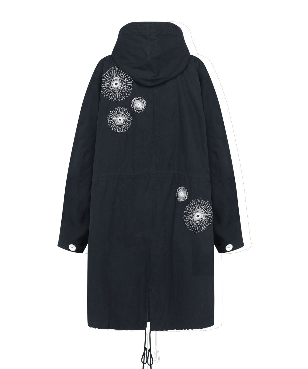 Shell button fishtail-parka - SCHAFT 셰프트 - CAVA LIFE