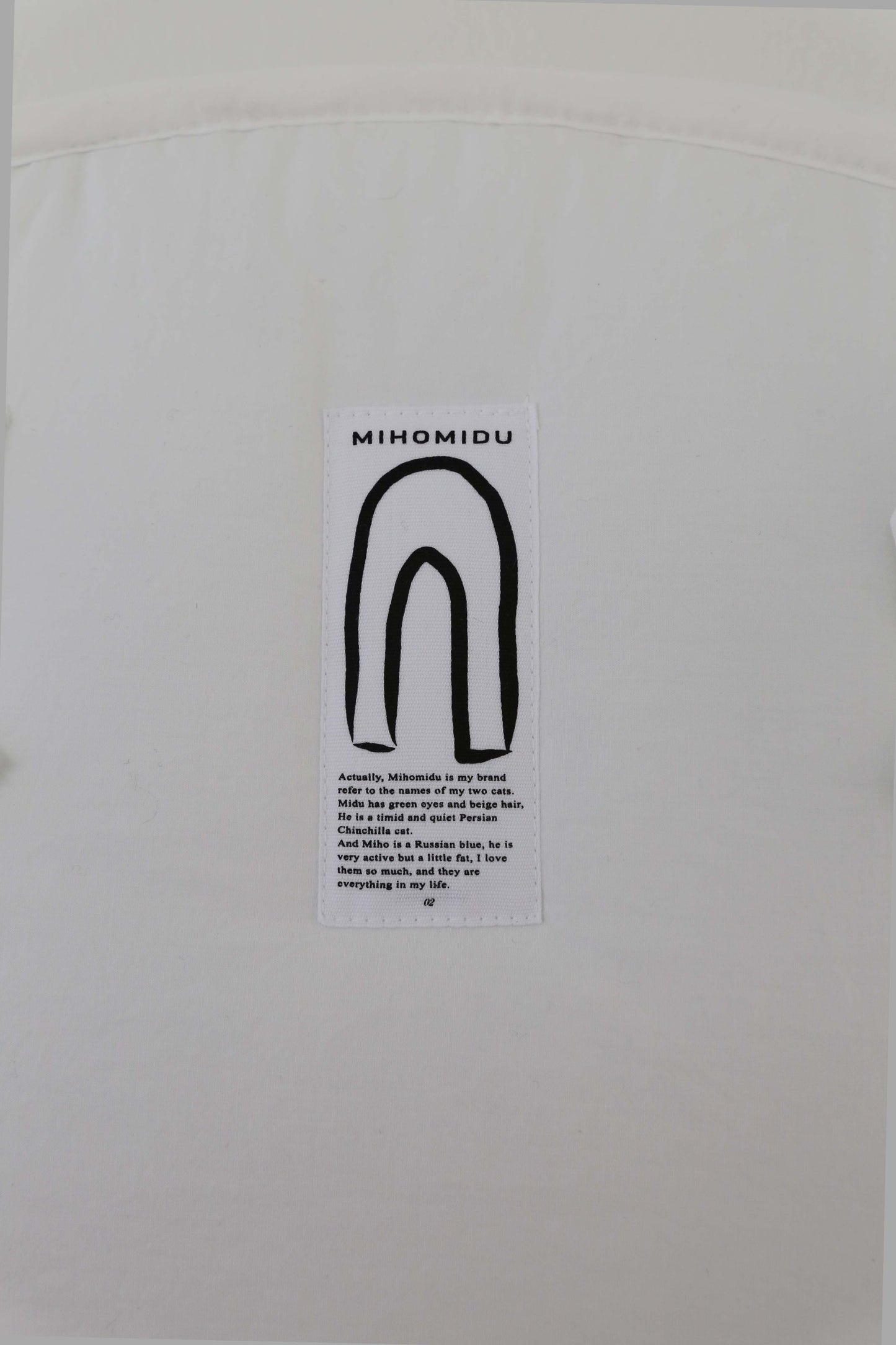 MIHOMIDU 'U' White cushion mirror - MIHOMIDU 미호미두 - CAVA LIFE