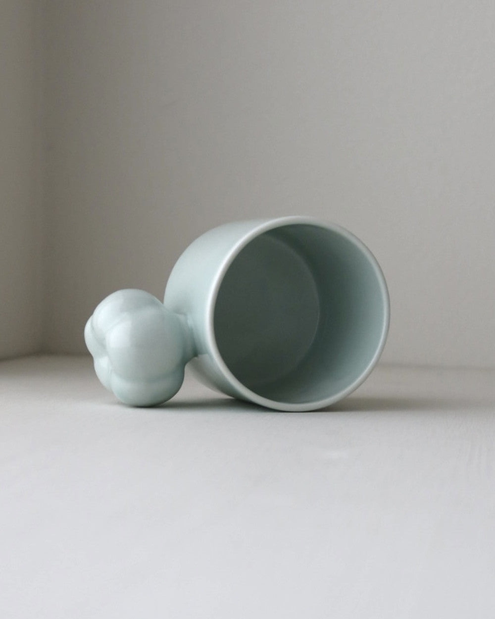 목화솜컵02 (유광 옥색) - Jihye Lee/loamarchive 이지혜/롬아카이브 - CAVA LIFE