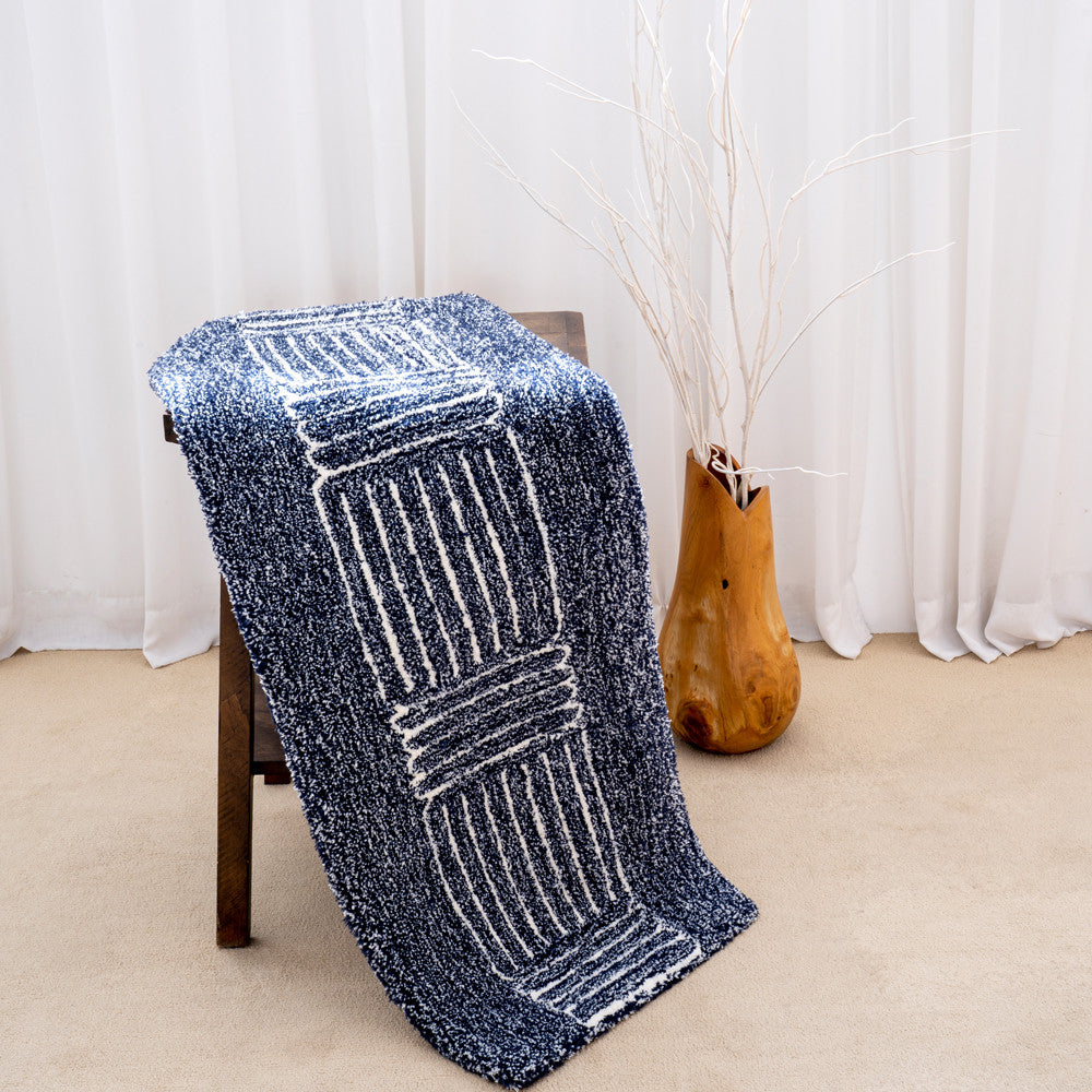 가로 긴 떡살 러그 - Son Danbee/STUDIO AAROC 손단비/스튜디오 아록 - CAVA LIFE