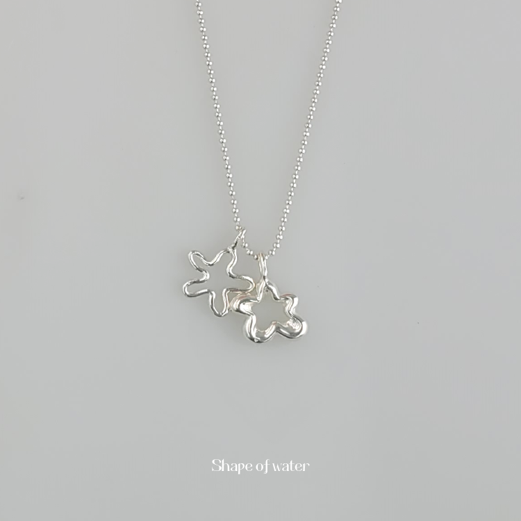 Water flower Necklace