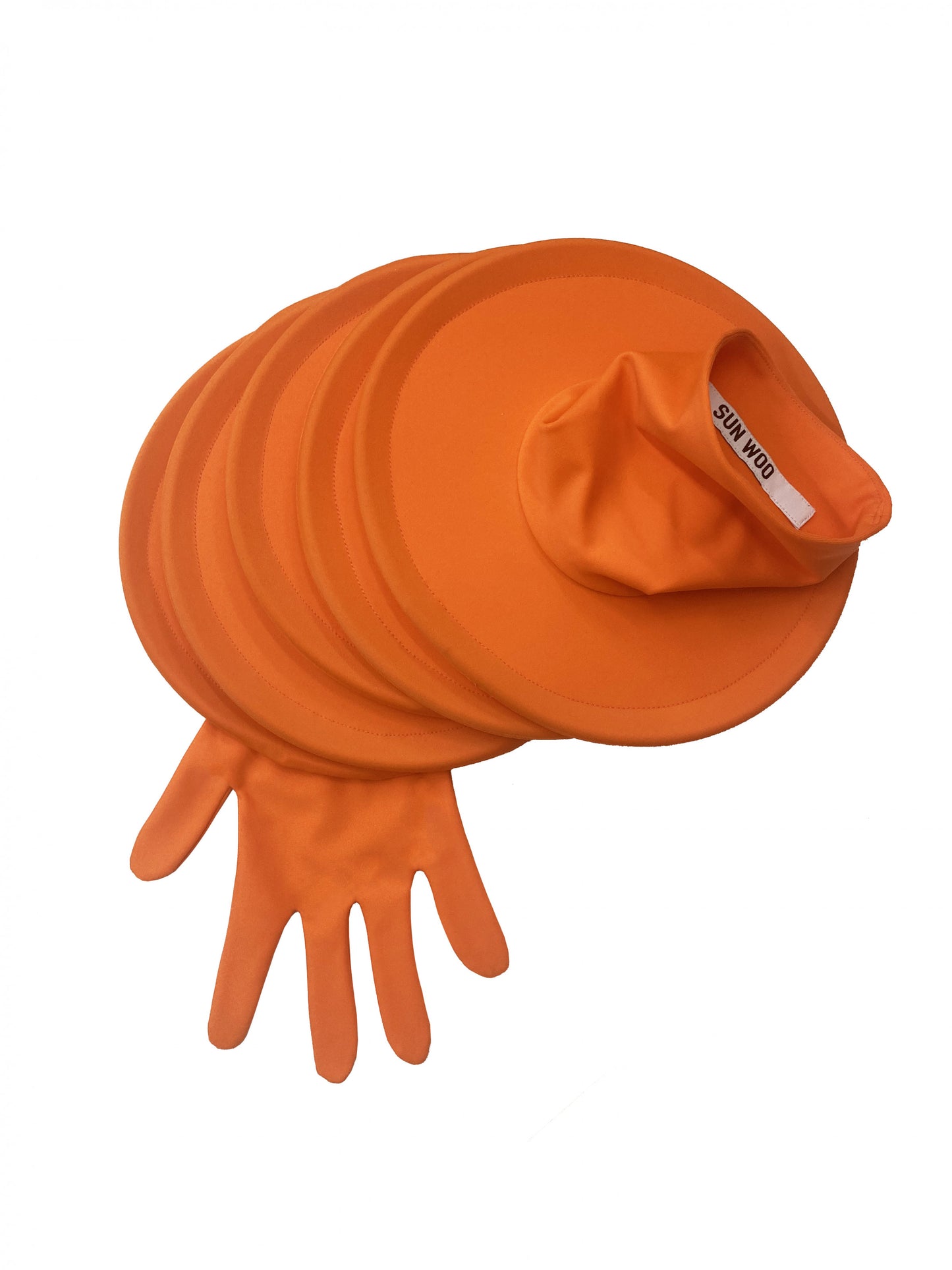 DISCS GLOVE in tangerine *Rainbow edition* - SUN WOO 선우 - CAVA LIFE