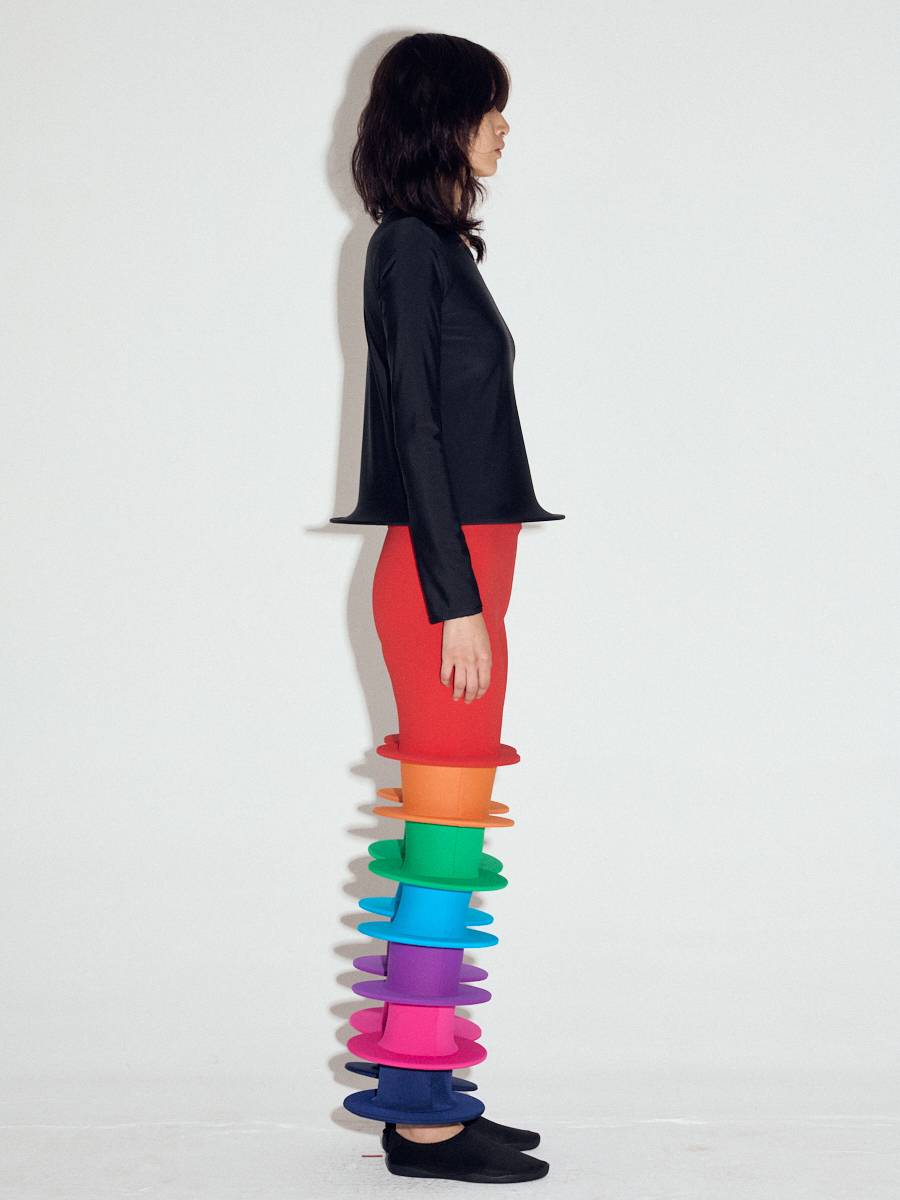 Discs Trousers in Rainbow