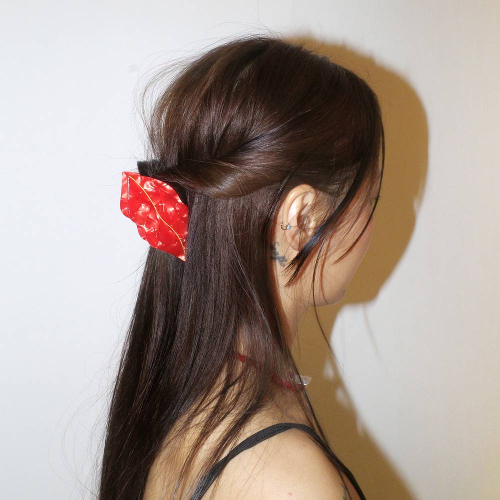 빨간 입술 헤어집게핀 - COUCOU SUZETTE
