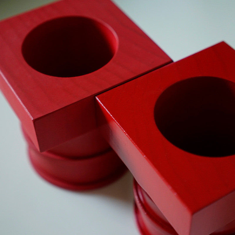 Post-Column 펜슬홀더 - 글로시 레드 - A-SE STUDIO 아쎄스튜디오 - CAVA LIFE
