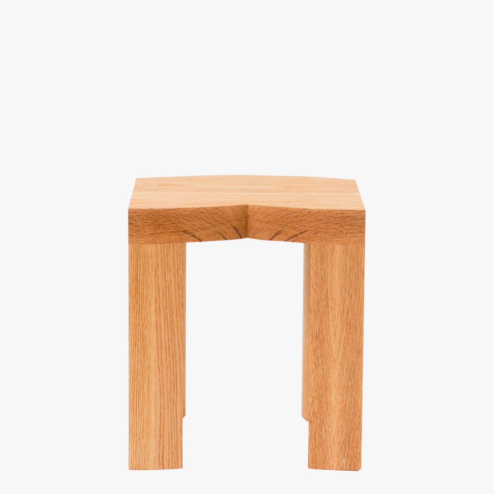 MMM Stool | Red Oak
