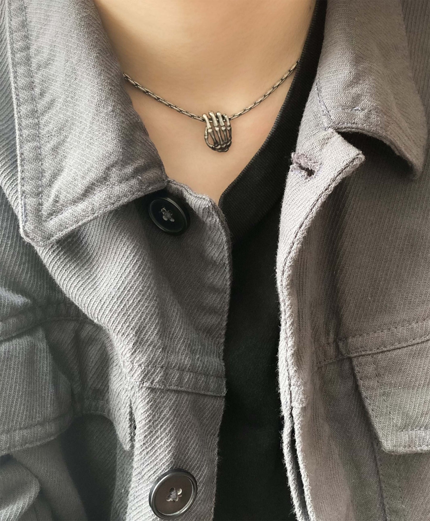 barely pendant necklace - Haett 헤트 - CAVA LIFE