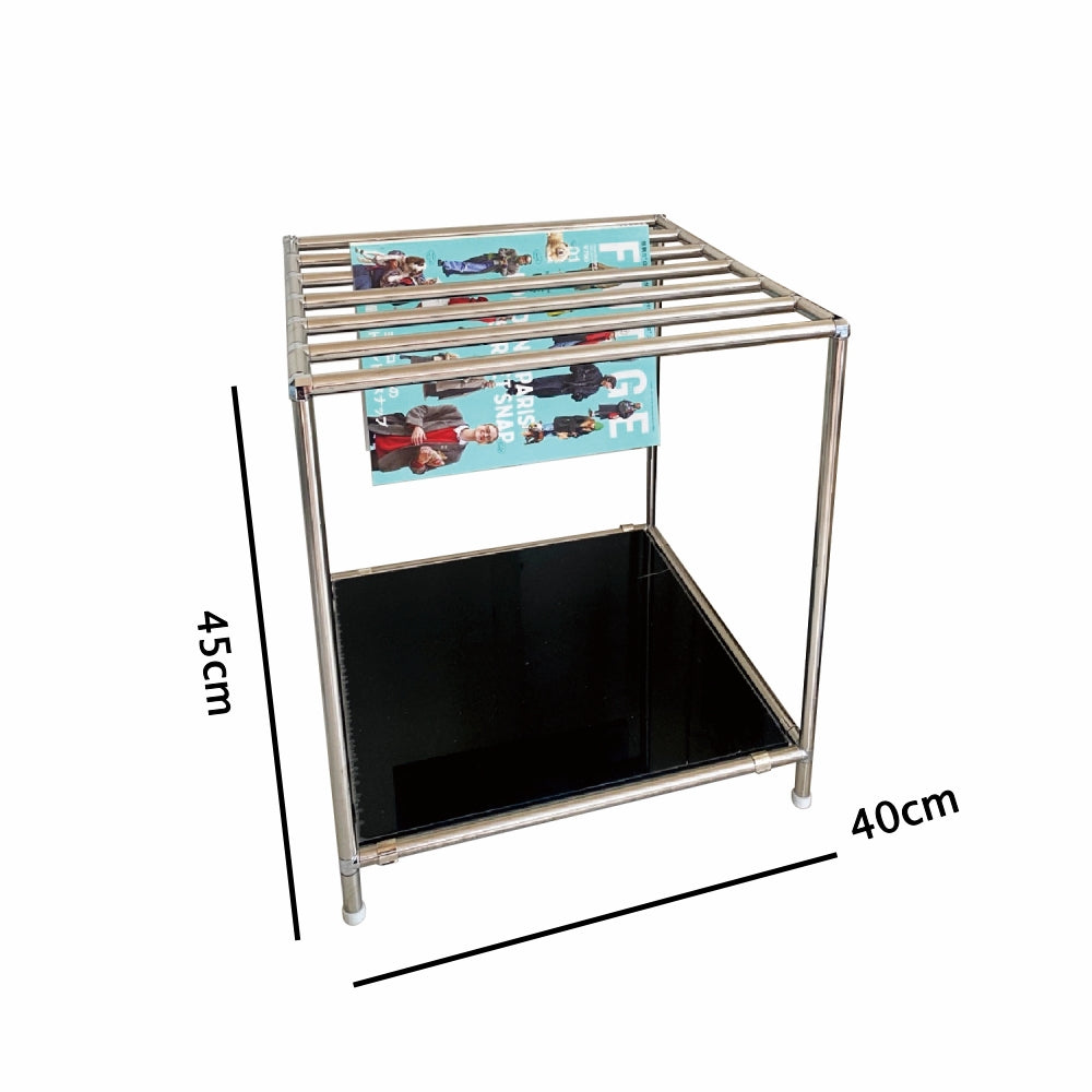 Book rack module shelf