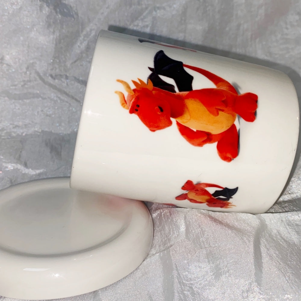 Orange Dragon Simple mug