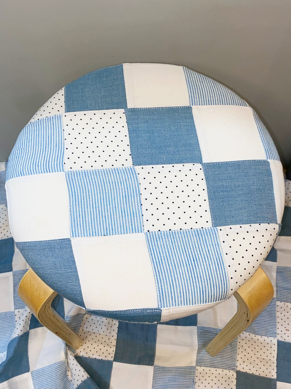 Patchwork stool