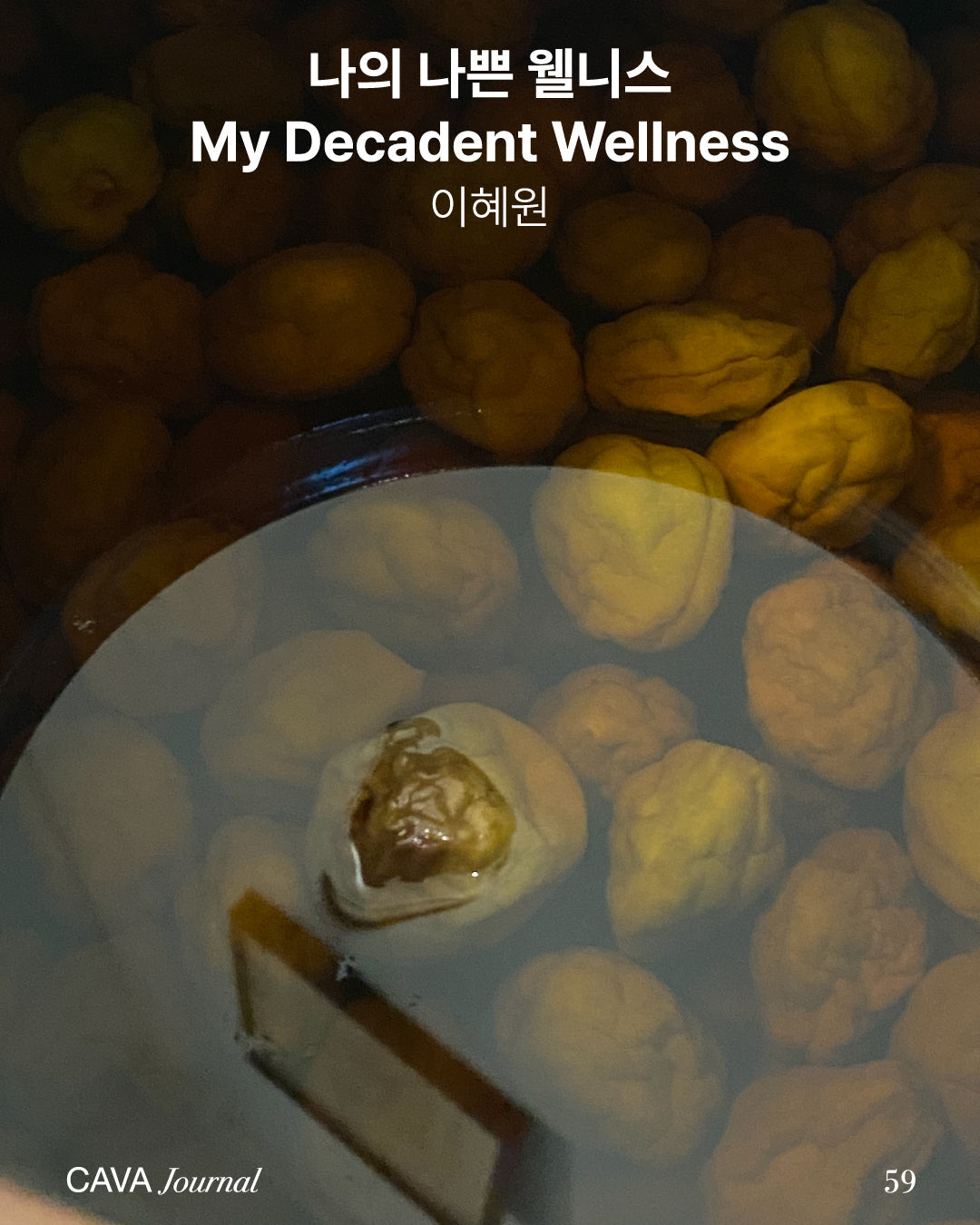 이혜원 — 나의 나쁜 웰니스 My Decadent Wellness