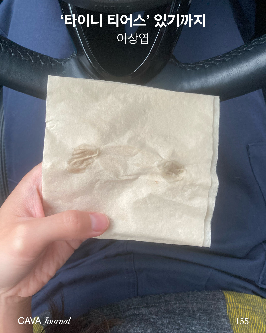 이상엽 — ‘타이니 티어스’ 있기까지: 2026년 1월 20일부터 6월 7일까지의 메모와 눈물 자국들