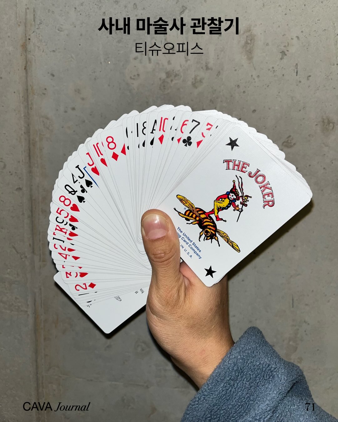 티슈 오피스 — 사내 마술사 관찰기