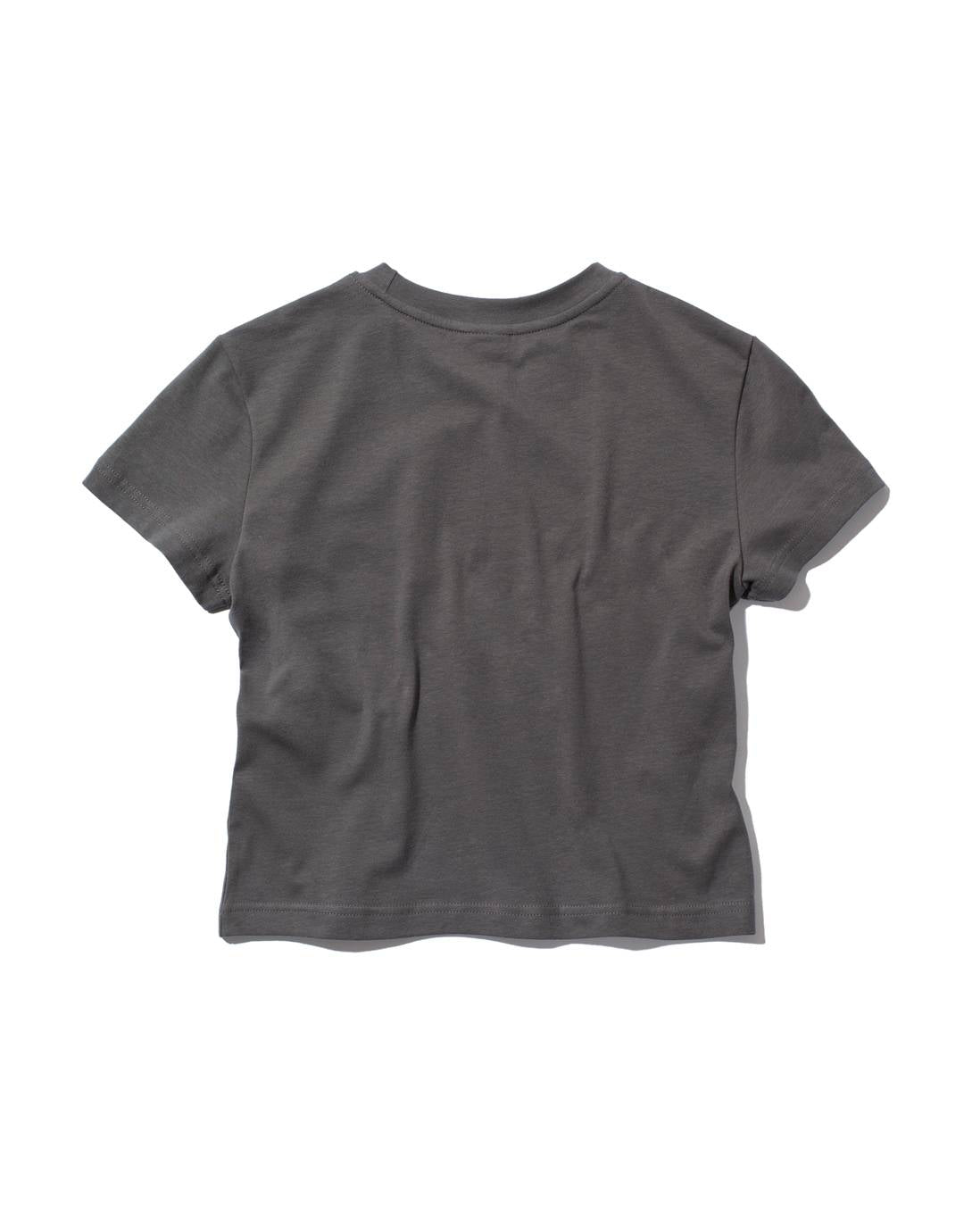LTM Crop T-shirt (DARK GREY)