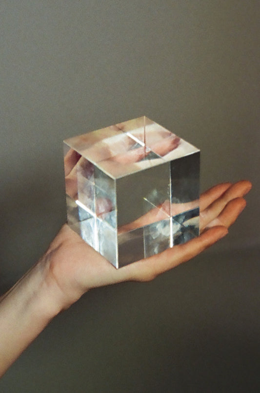 Crystal cube - Large