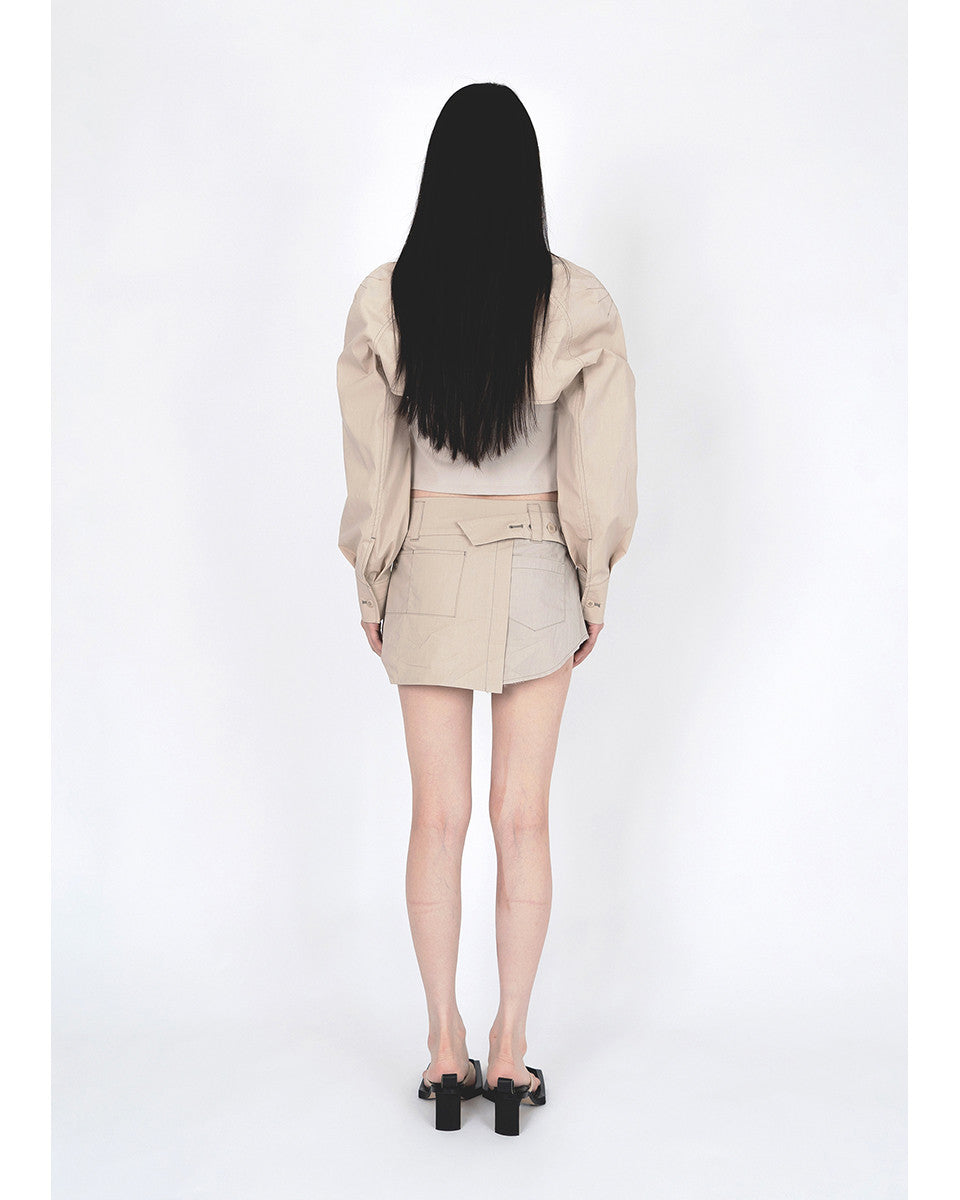 3 웨이 자켓 [웜 그레이] - iina 이이나 - CAVA LIFE