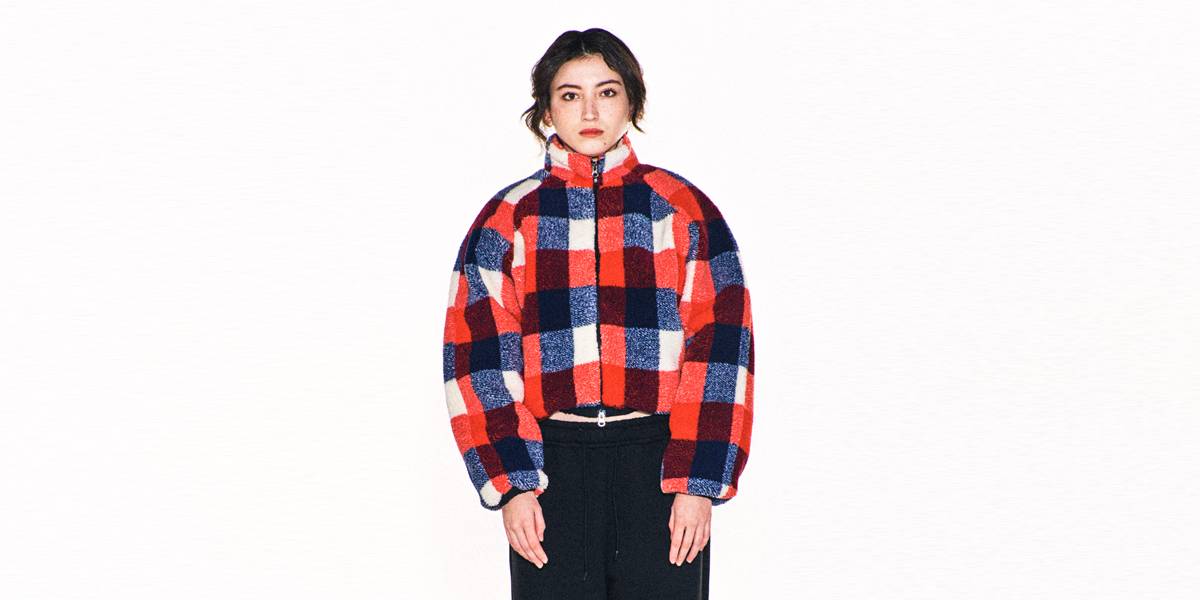 WEIRD FLEECE CROP JACKET