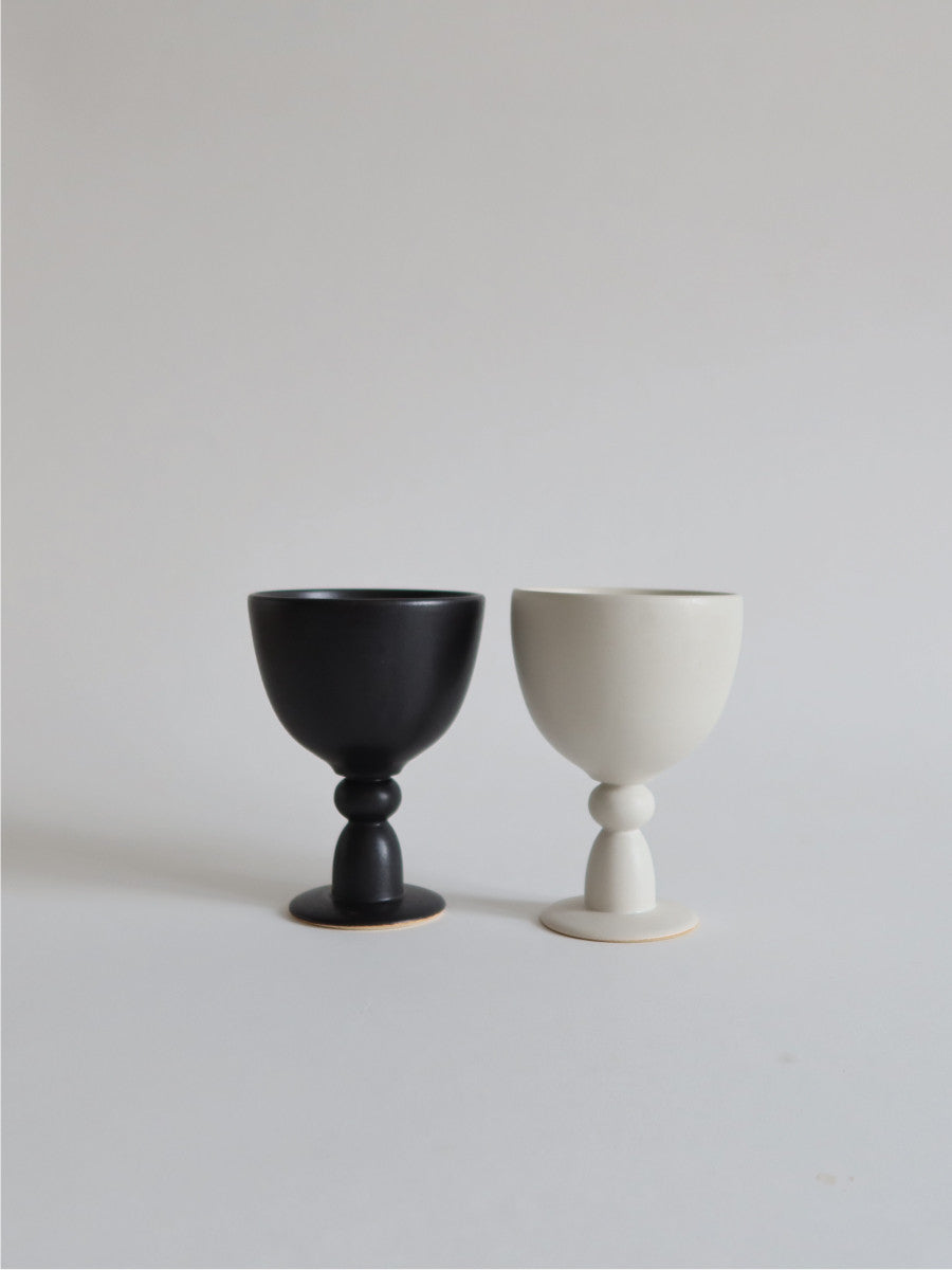 ceramic goblet 01/w - peaceful things - CAVA LIFE