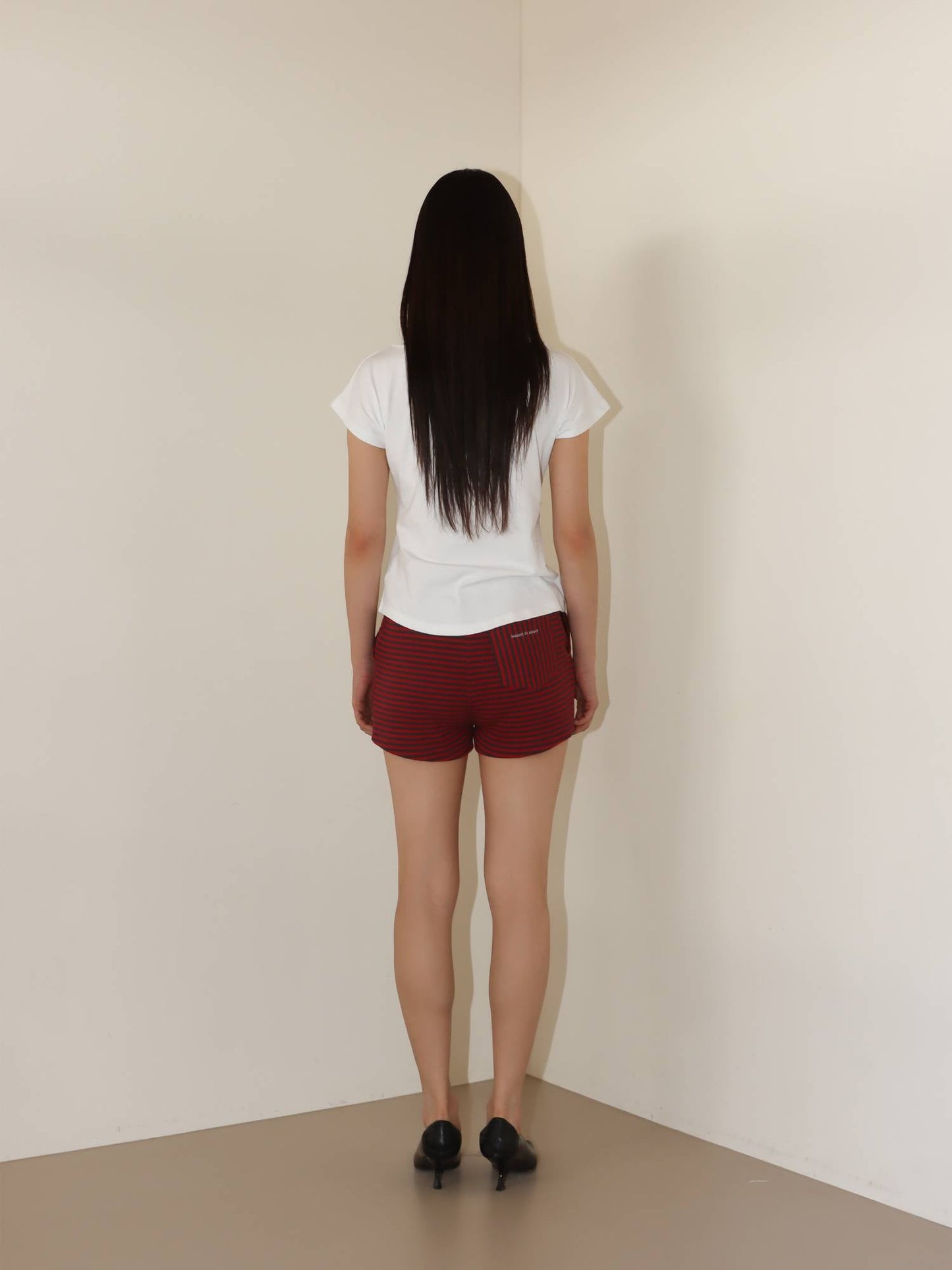 SHELL CAP SLEEVE T (WHITE)