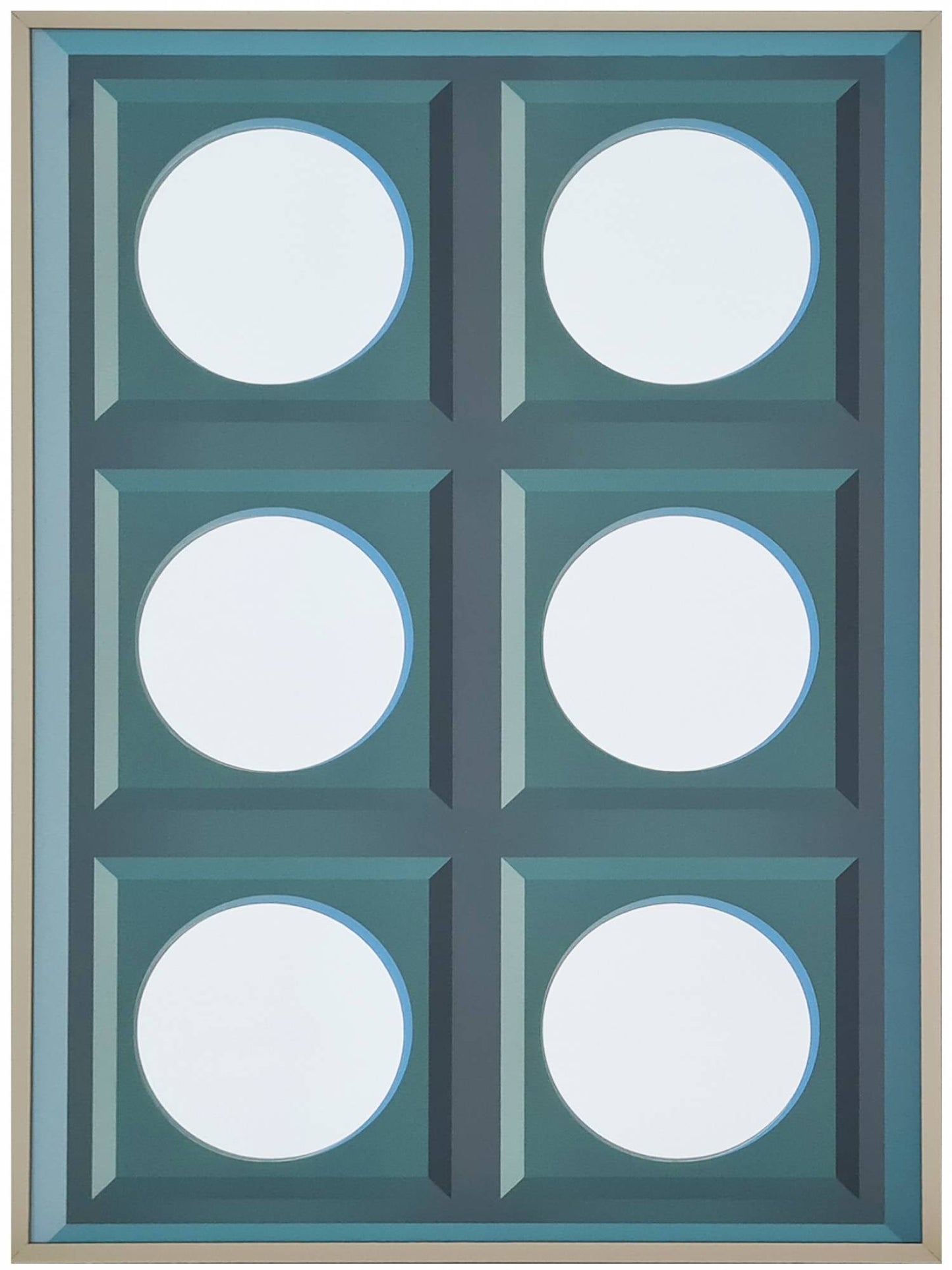 여섯 개의 원 포스터 거울_A3