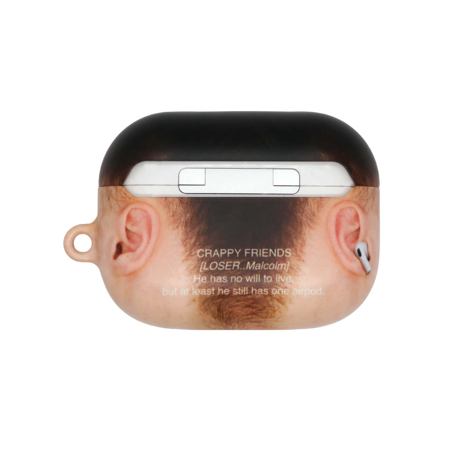 CRAPPY FRIENDS [LOSER..MALCOLM] AIRPODS CASE