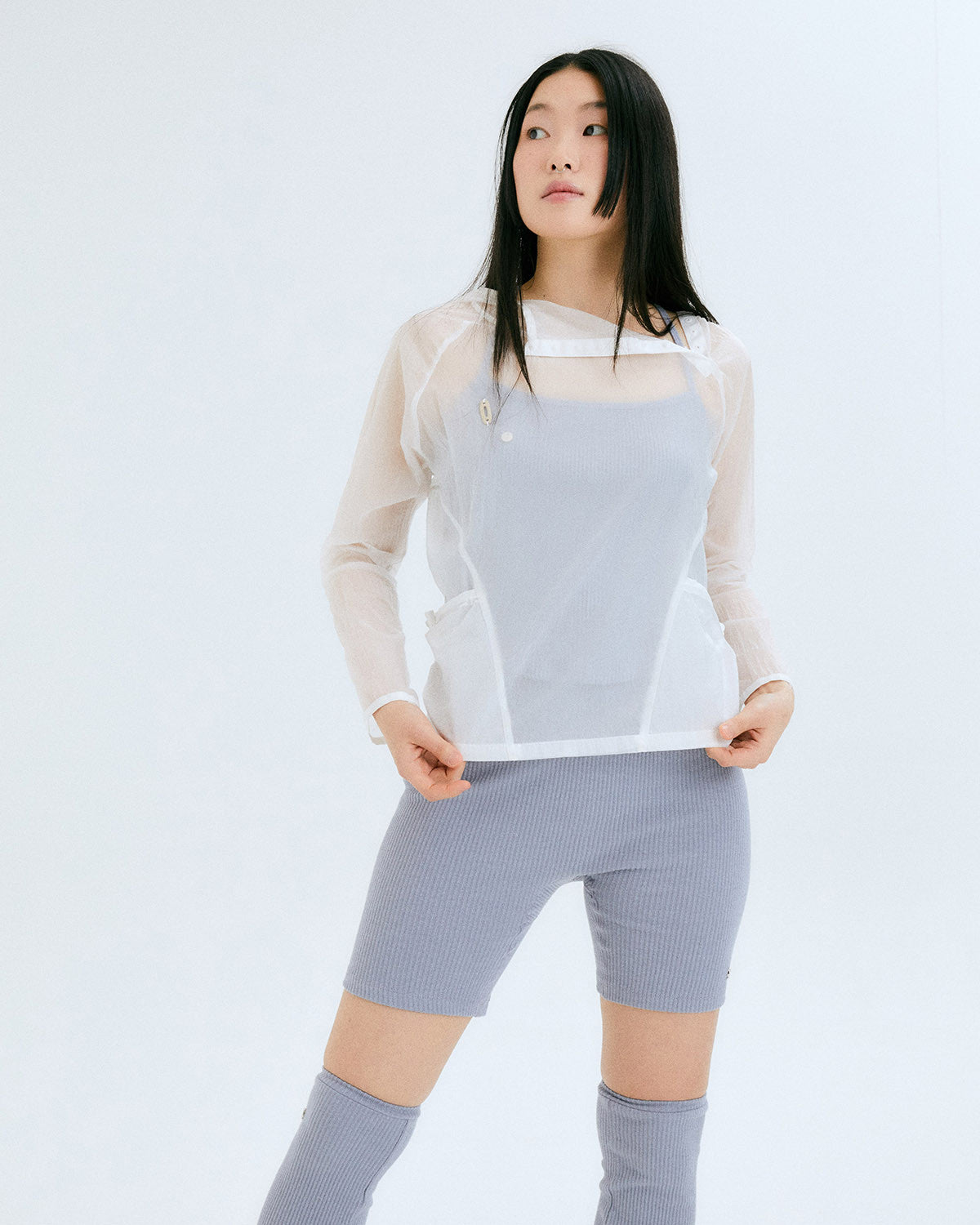 프로스티드 아노락 / 화이트 - HALOMINIUM  할로미늄 - CAVA LIFE