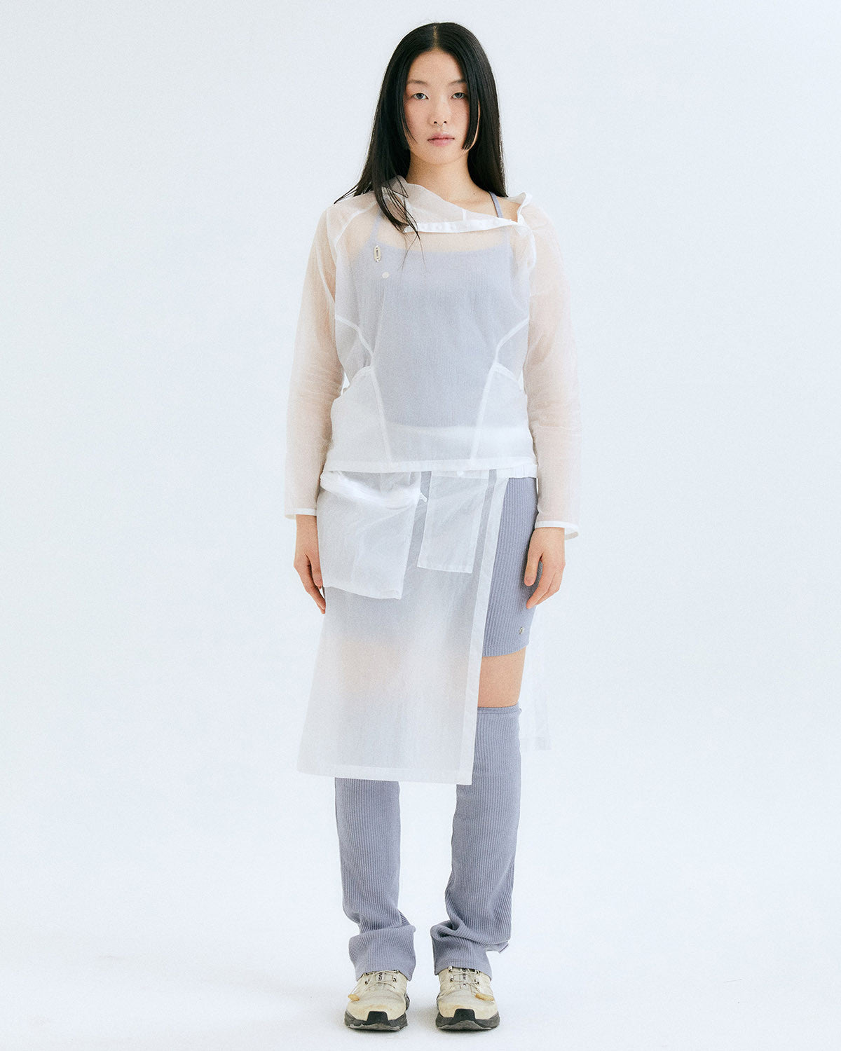 프로스티드 아노락 / 화이트 - HALOMINIUM  할로미늄 - CAVA LIFE