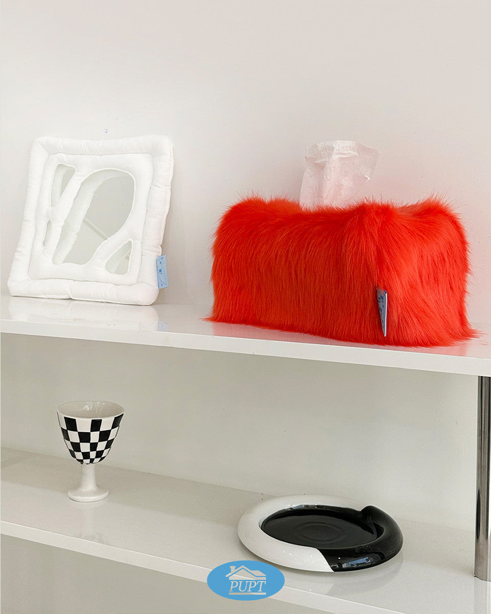 퍼펫 휴지케이스 (오렌지) - POUPPET - CAVA LIFE