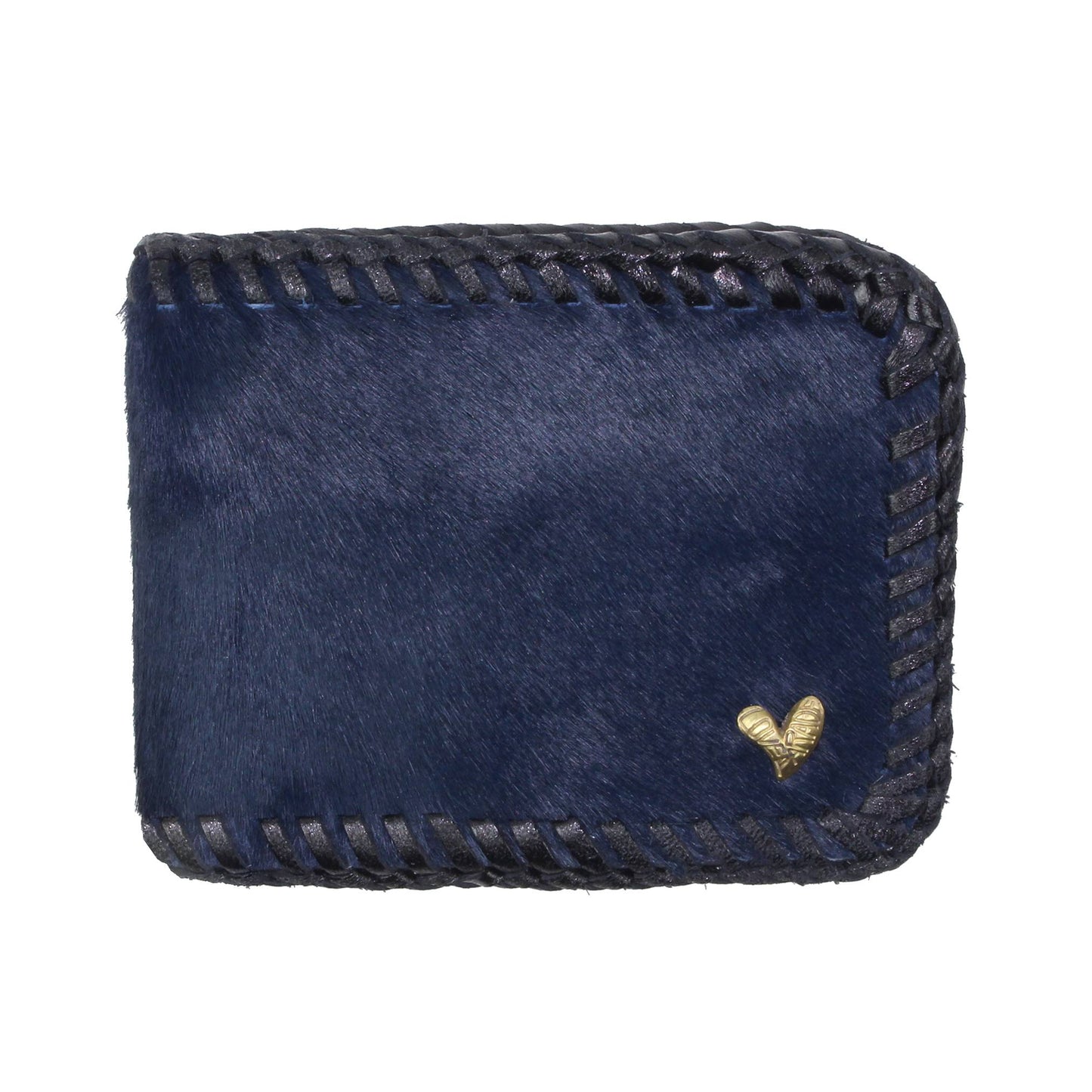 BIFOLD WALLET(Unborn Calf-skin) - Navy - LOVE PARADE 러브퍼레이드 - CAVA LIFE