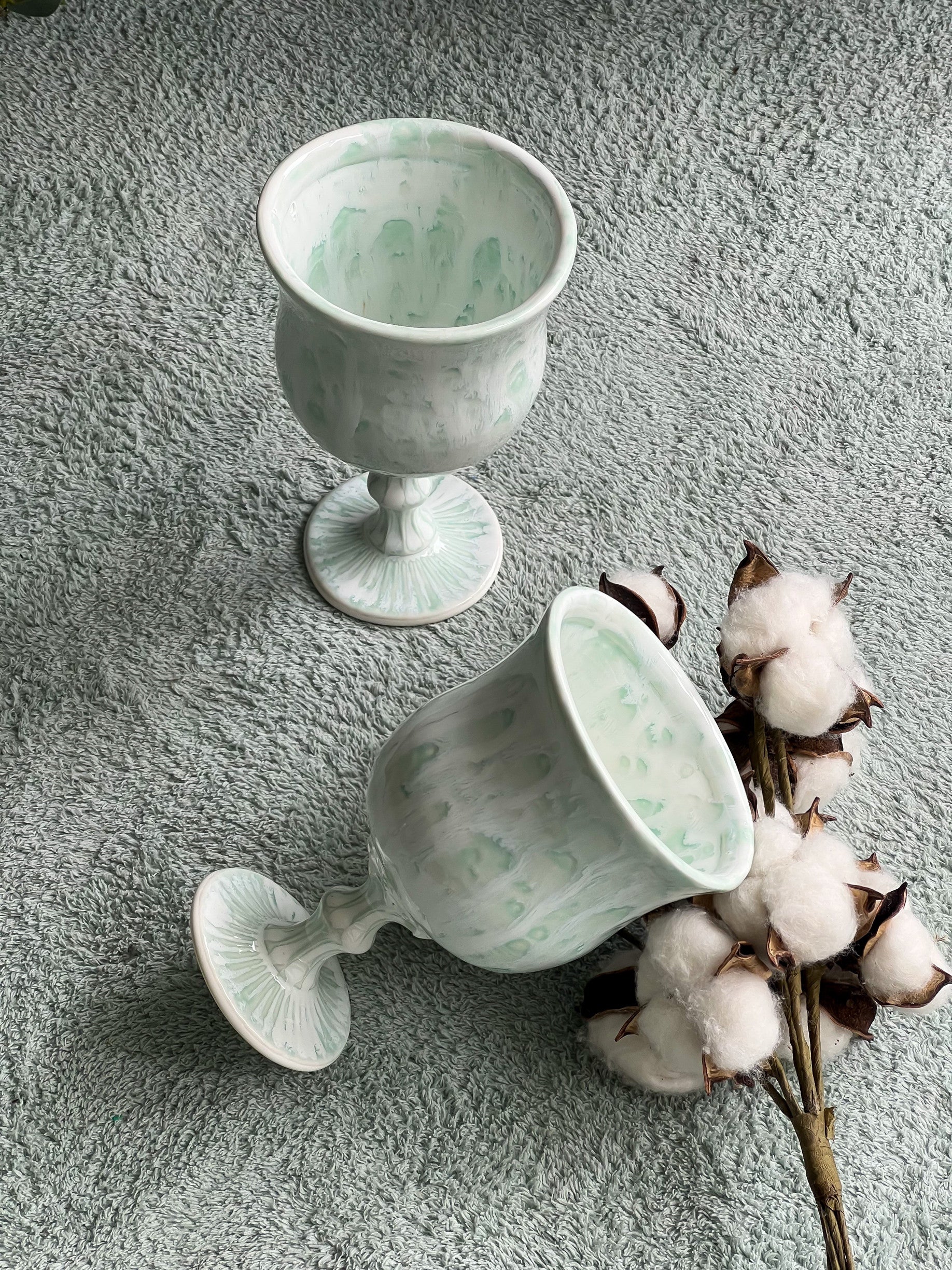 코미 크리스탈 얼음조각 글라스 - Relié studio 릴리스튜디오 - CAVA LIFE