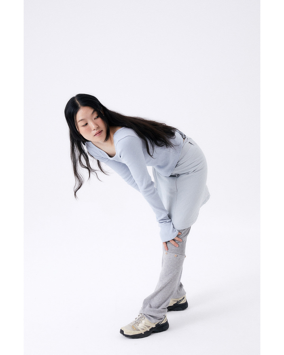 패딩 스커트 / 쿨 그레이 - HALOMINIUM  할로미늄 - CAVA LIFE