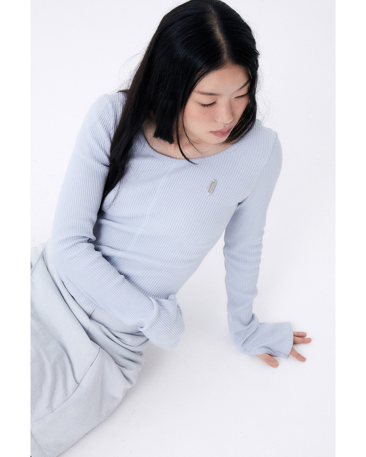 패딩 스커트 / 쿨 그레이 - HALOMINIUM  할로미늄 - CAVA LIFE