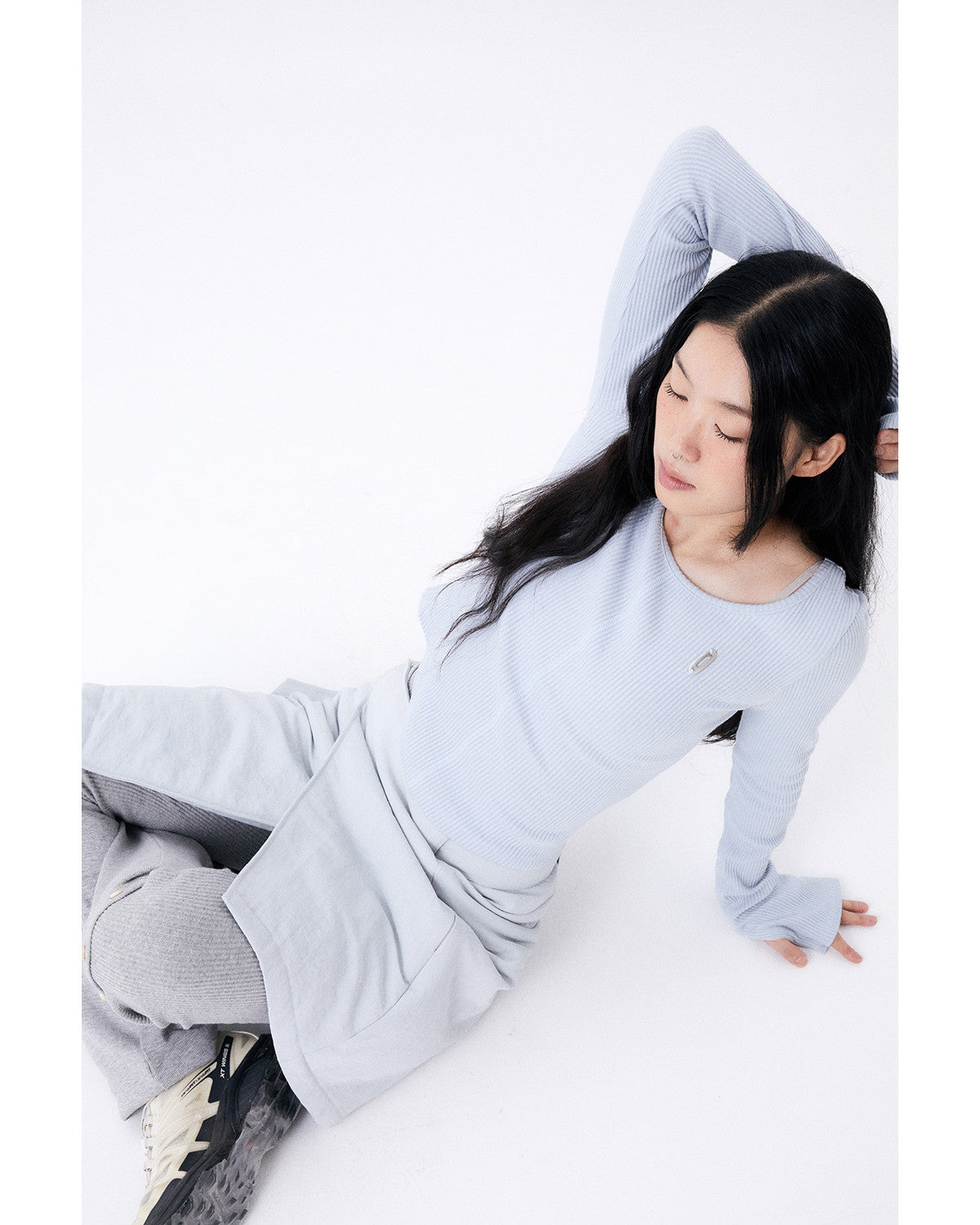 패딩 스커트 / 쿨 그레이 - HALOMINIUM  할로미늄 - CAVA LIFE