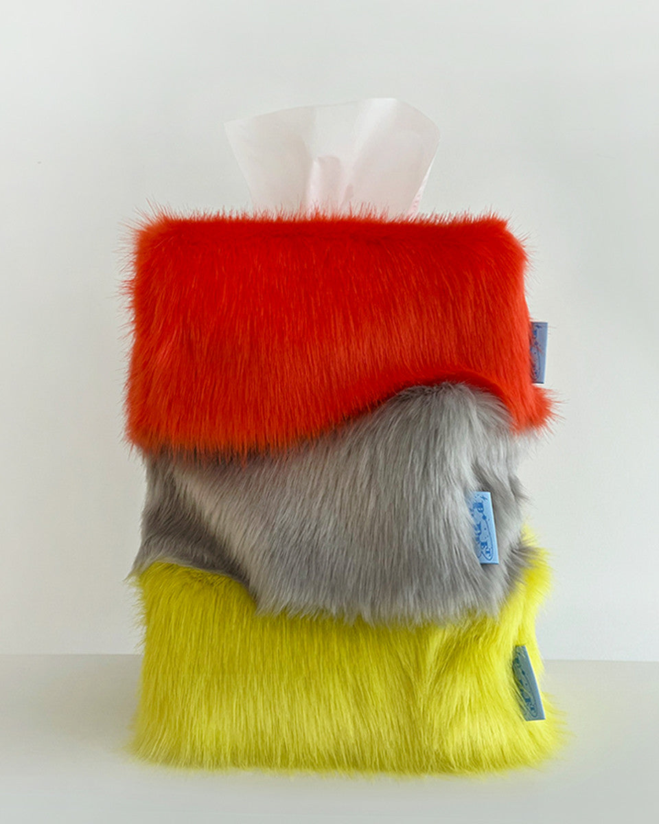 퍼펫 휴지케이스 (오렌지) - POUPPET - CAVA LIFE