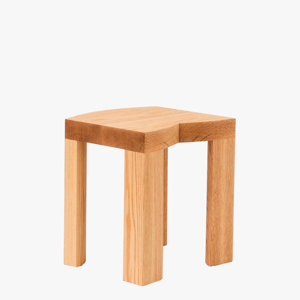 MMM Stool | Red Oak