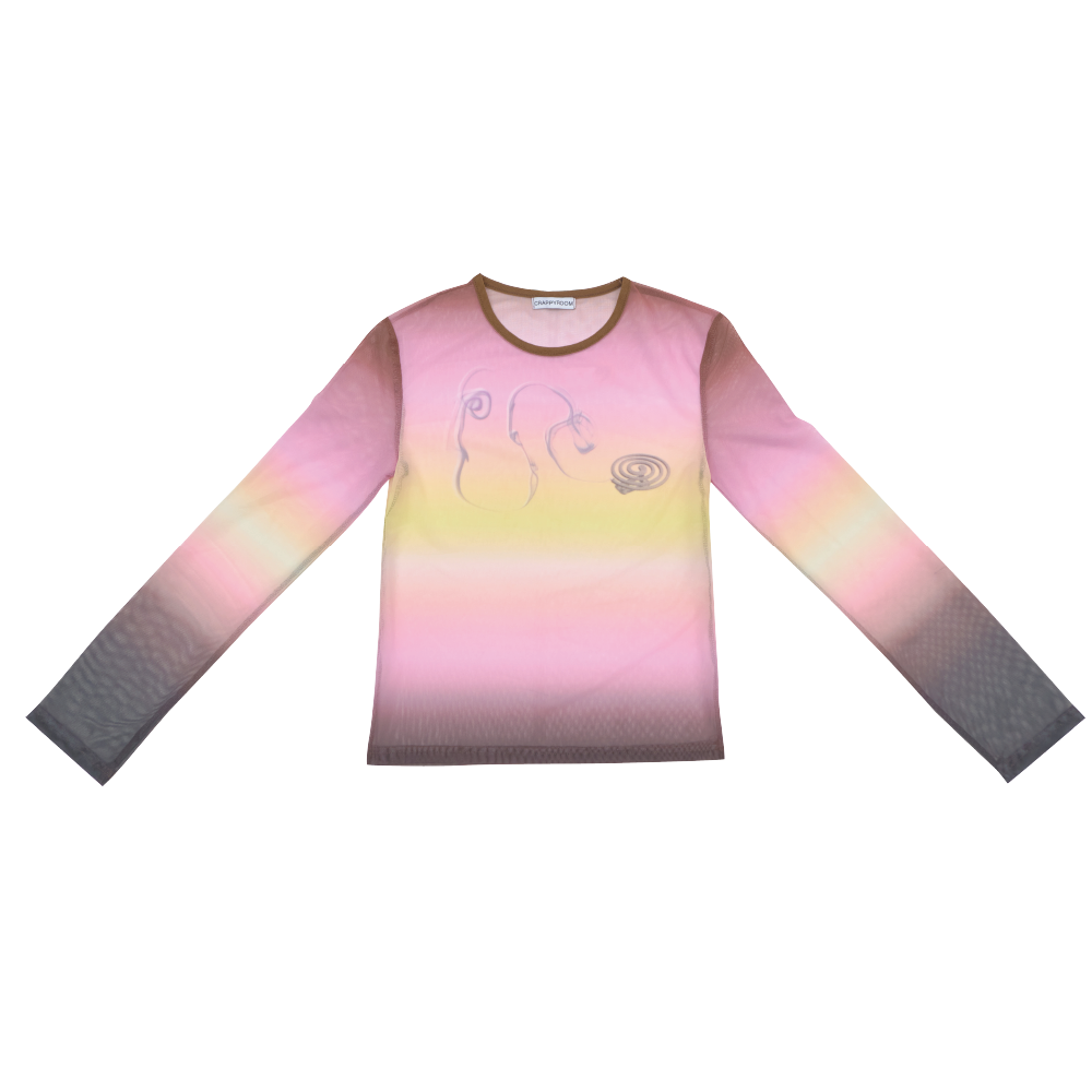 KILLING MOSQUITO MESH TOP (PINK)