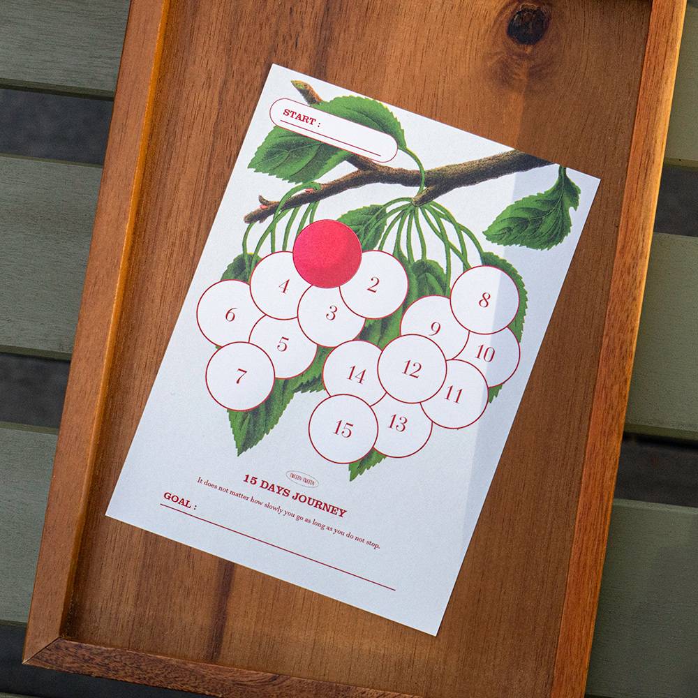 JUST A WISH - 15 DAYS (목표달력 스티커)